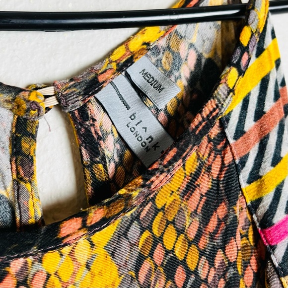 Anthropologie Bl-nk London Gallery Row Mixed Snake Print Wide Leg Jumpsuit - Picture 5 of 5